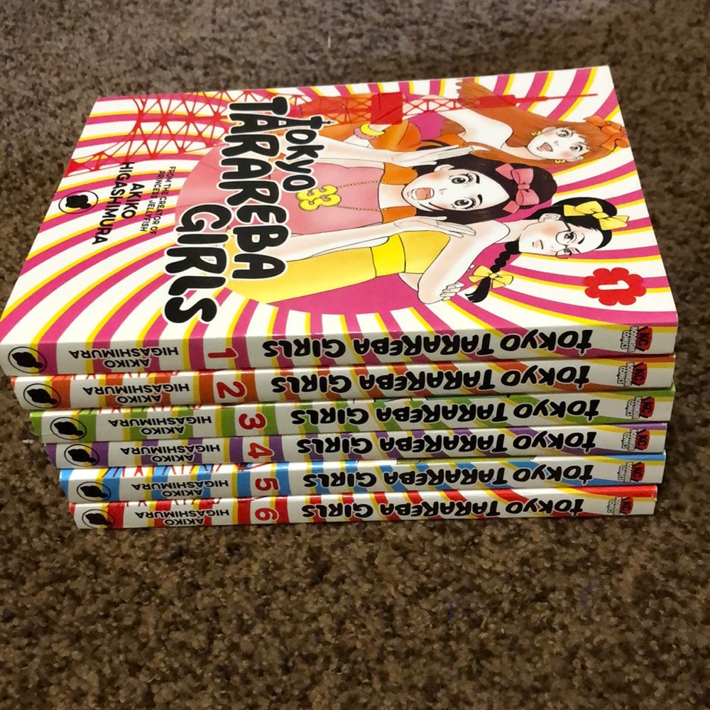 Tokyo Tarareba Girls manga vol. 1-6